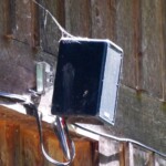technomad loudspeaker with spiderweb