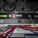 The Schedulon provides dual-functionality for Simi Valley Hospital: a sophisticated, networked, scheduled-audio player that plays sounds on a user-defined schedule; and a simple, on-demand audio file player Straight-ahead view of Schedulon rack installation