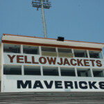 The Yellowjackets Stadium installation includes five Berlin loudspeakers, including three on the press box