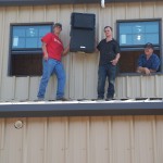 The crew from Tru-Sound Studio next to the Berlin