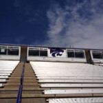 Wes-Tex Audio Electronics installed Technomad yoke mounts to securely hang Berlin weatherproof loudspeakers on the press box