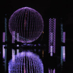 Clearwing Productions designed the lighting and audio show for ZooLights