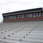 Technomad Noho loudspeakers at Hatboro-Horsham's high school football stadium Technomad Noho at Hatboro-Horsham high school-1