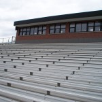 Technomad Noho loudspeakers at Hatboro-Horsham's high school football stadium Technomad Noho at Hatboro-Horsham high school-2