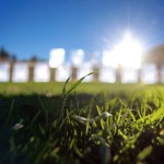 LightManufacturing's heliostat array reflect reflect sunlight onto a rotating hollow mold, which heats to several hundred degrees in seconds and melts the plastic inside