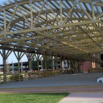 The Nohos were deployed in 70-volt configurations to accommodate lengthy cable runs required for distributed audio systems