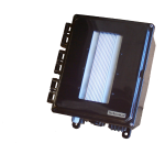 The PowerChiton weatherproof amplifier white background