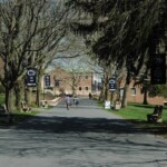 The campus of PSU Schuylkill, where the Schedulon reliably plays out scheduled chimes and supports manual playback for emergency announcements psu-schuylkill-campus-mall-walk