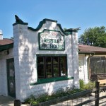 Outside the Reptile House