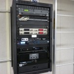 The Technomad Turnkey PA System includes a pre-wired rack with an amplifier, six-channel mixer and more to provide a full audio headend