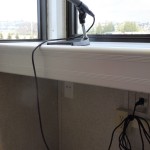 The complete Technomad Turnkey PA solution comes with a dyrnamic microphone for intelligible voice