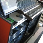 The front of house system in the club ties to the same central headend as the Technomad 70-volt loudspeakers installed outdoors