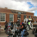 The Sturgis Motorcycle Hall of Fame is one of the oldest buildings in downtown Sturgis, home to one of the world's largest annual motorcycle rallies. Technomad loudspeakers are positioned on rooftops around the downtown to deliver high-quality voice and audio. Photo credit to Nicholas Ng.