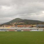Stade Francois Coty is home to Division 2 club AC Ajaccio, part of the LFP French professional football league