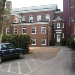 The Technomad Turnkey PA System for Woodberry Forest includes multiple weatherproof loudspeakers, a six-channel mixer, amplifier, cables, connectors and a durable signal processing rack