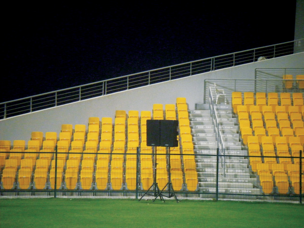Technomad in Abu-Dhabi, delivering great sound quality from weatherproof outdoor louspeakers.  Stadium ready PA systems and loudspeakers survive the harshest environments and deliver great sound quality.